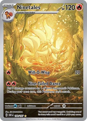 Ninetales -199/197, Obsidian Flames