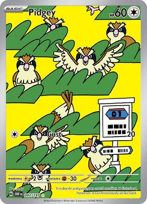 Pidgey, Obsidian Flames