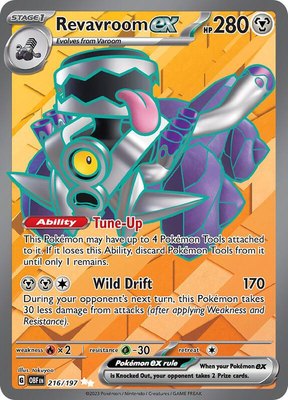 Revavroom ex, Obsidian Flames