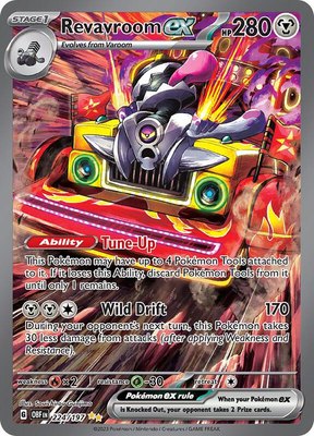 Revavroom ex, Obsidian Flames