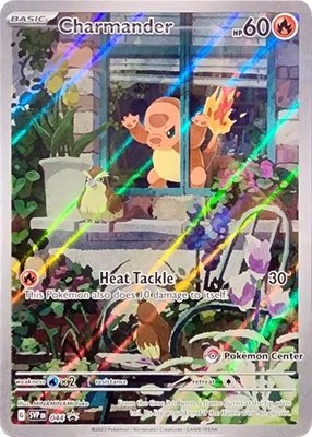 Charmander (Pokemon Center Exclusive), Scarlet & Violet Promo Cards