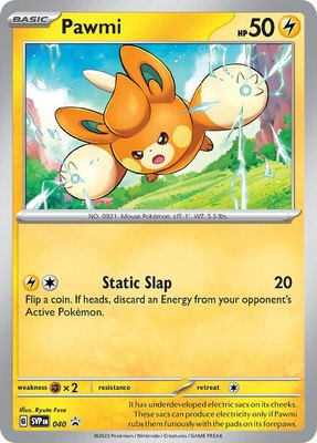 Pawmi, Scarlet & Violet Promo Cards