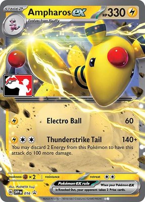 Ampharos ex, Prize Pack Series Cards