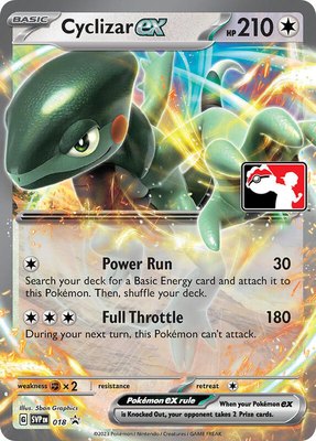 Cyclizar ex, Prize Pack Series Cards