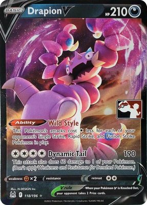 Drapion V, Prize Pack Series Cards