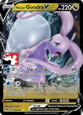 Hisuian Goodra V, Prize Pack Series Cards