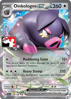 Oinkologne ex, Prize Pack Series Cards
