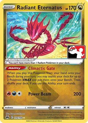 Radiant Eternatus, Prize Pack Series Cards