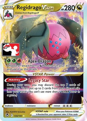 Regidrago VSTAR, Prize Pack Series Cards