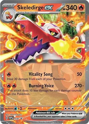Skeledirge ex, Scarlet & Violet Promo Cards