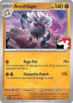 Annihilape, Prize Pack Series Cards