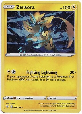 Zeraora (Cosmos Holo), Miscellaneous Cards & Products