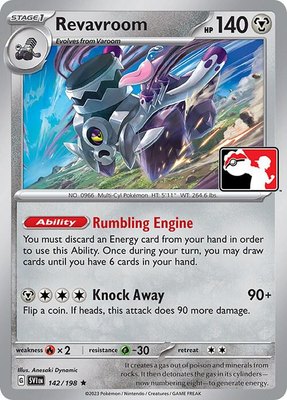 Revavroom, Prize Pack Series Cards