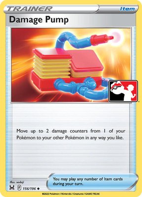 Damage Pump, Prize Pack Series Cards