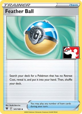Feather Ball, Prize Pack Series Cards