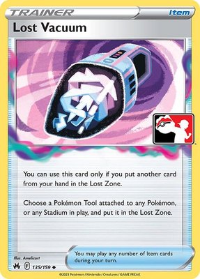 Lost Vacuum, Prize Pack Series Cards