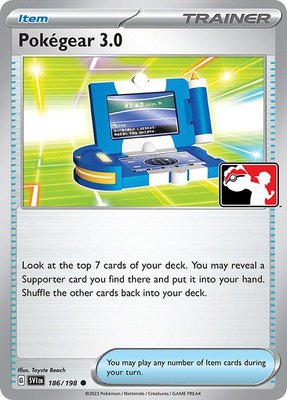 Pokegear 3.0, Prize Pack Series Cards