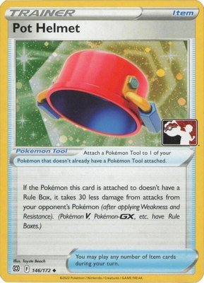 Pot Helmet (Cosmos Holo), Prize Pack Series Cards