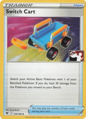 Switch Cart (Cosmos Holo), Prize Pack Series Cards