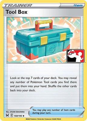 Tool Box, Prize Pack Series Cards