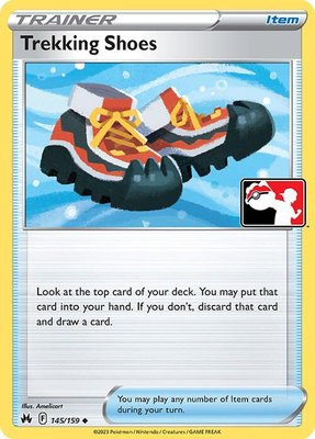 Trekking Shoes, Prize Pack Series Cards