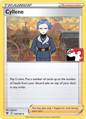 Cyllene, Prize Pack Series Cards