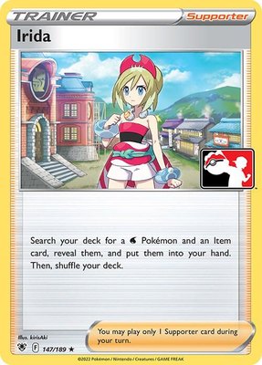 Irida, Prize Pack Series Cards