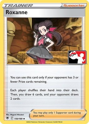 Roxanne, Prize Pack Series Cards