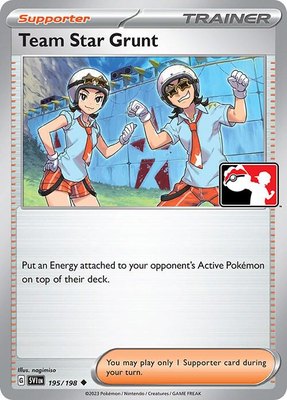 Team Star Grunt, Prize Pack Series Cards