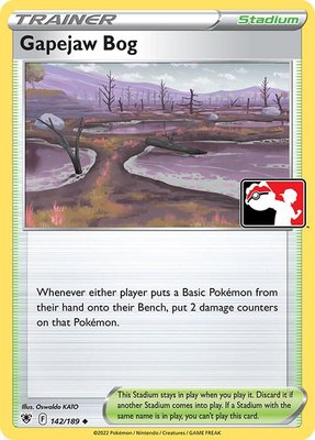 Gapejaw Bog, Prize Pack Series Cards