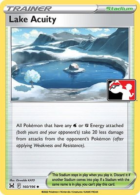 Lake Acuity, Prize Pack Series Cards
