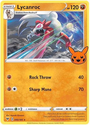 Lycanroc, Trick or Trade BOOster Bundle 2023