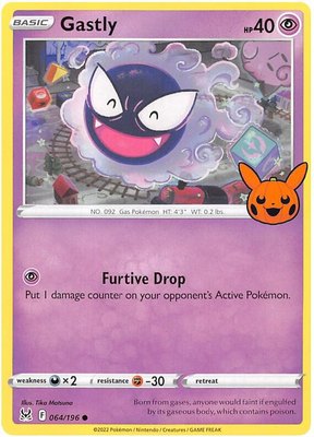 Gastly, Trick or Trade BOOster Bundle 2023