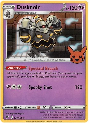 Dusknoir, Trick or Trade BOOster Bundle 2023