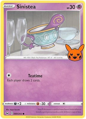 Sinistea, Trick or Trade BOOster Bundle 2023