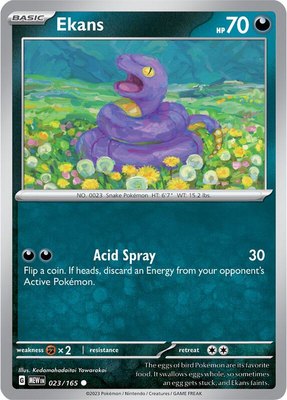Ekans, Scarlet & Violet 151
