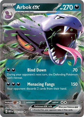 Arbok ex, Scarlet & Violet 151