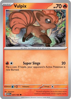 Vulpix, Scarlet & Violet 151