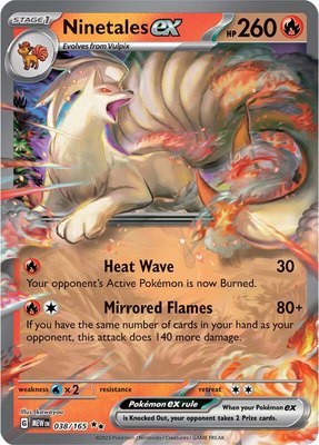 Ninetales ex, Scarlet & Violet 151