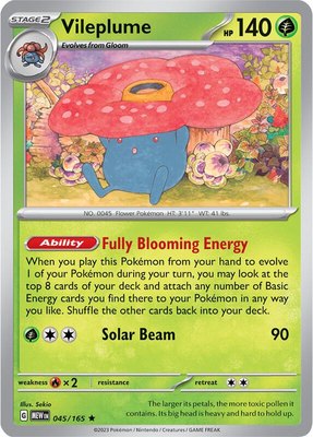 Vileplume, Scarlet & Violet 151