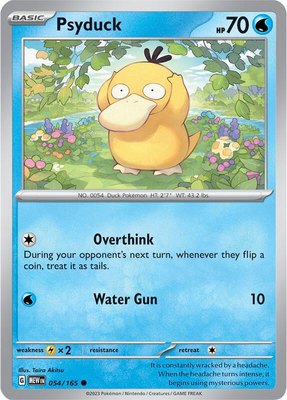 Psyduck, Scarlet & Violet 151