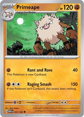 Primeape, Scarlet & Violet 151