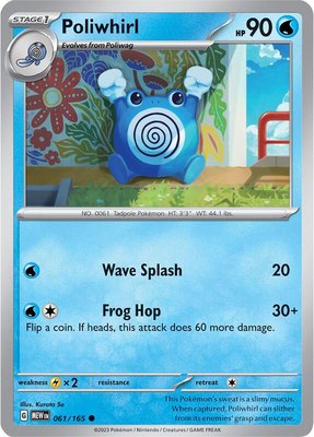 Poliwhirl, Scarlet & Violet 151