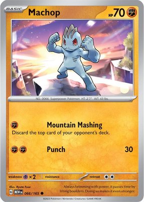 Machop, Scarlet & Violet 151