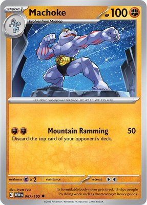 Machoke, Scarlet & Violet 151