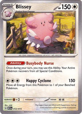 Blissey, McDonald's Promos 2023