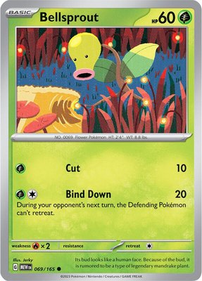 Bellsprout, Scarlet & Violet 151