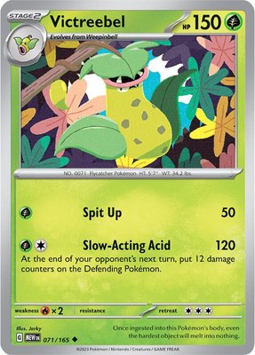 Victreebel, Scarlet & Violet 151