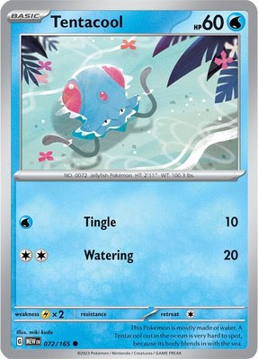 Tentacool, Scarlet & Violet 151