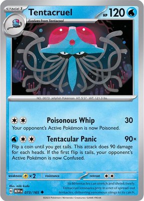 Tentacruel, Scarlet & Violet 151